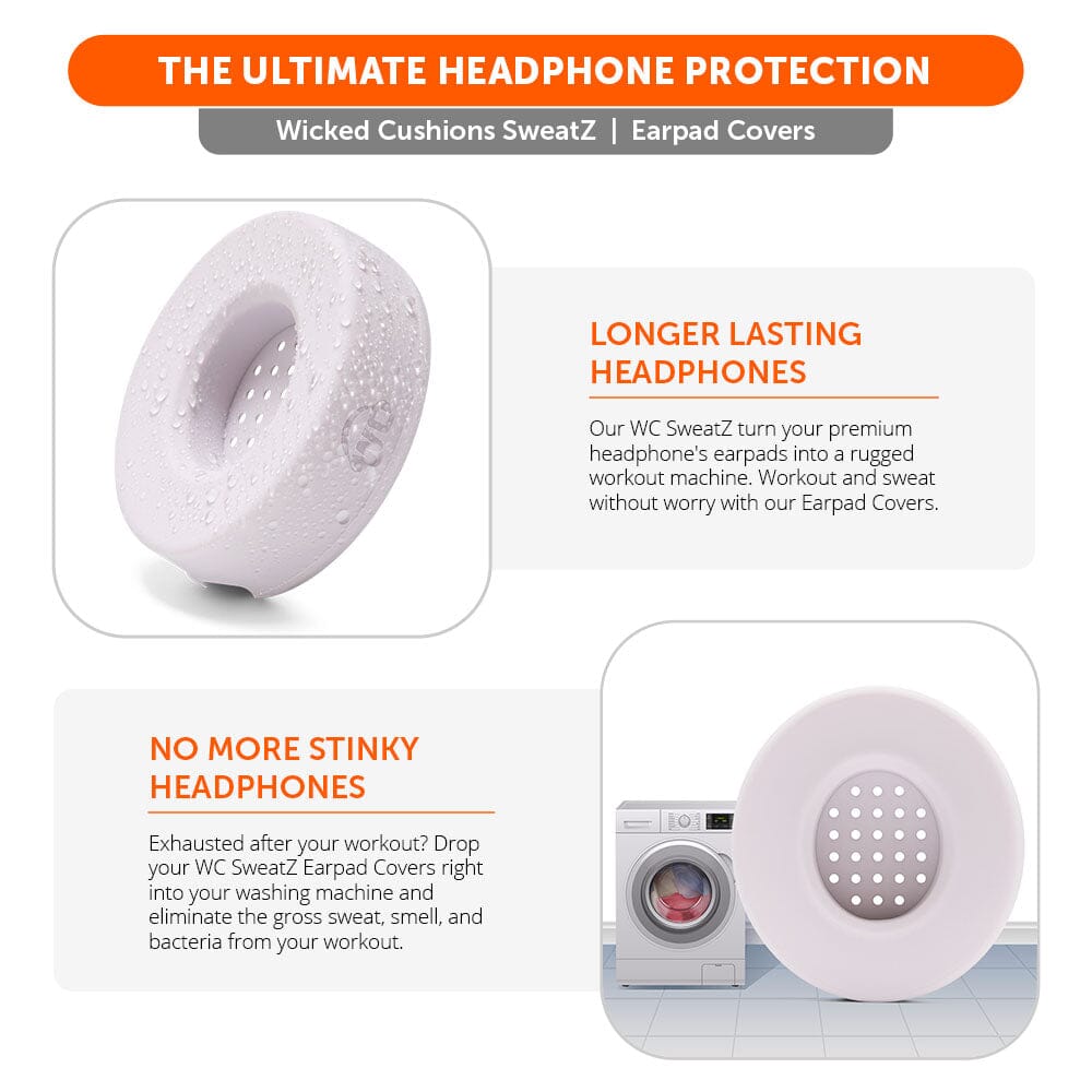 Small WC SweatZ Protective Headphone Earpad Covers Beats Solo