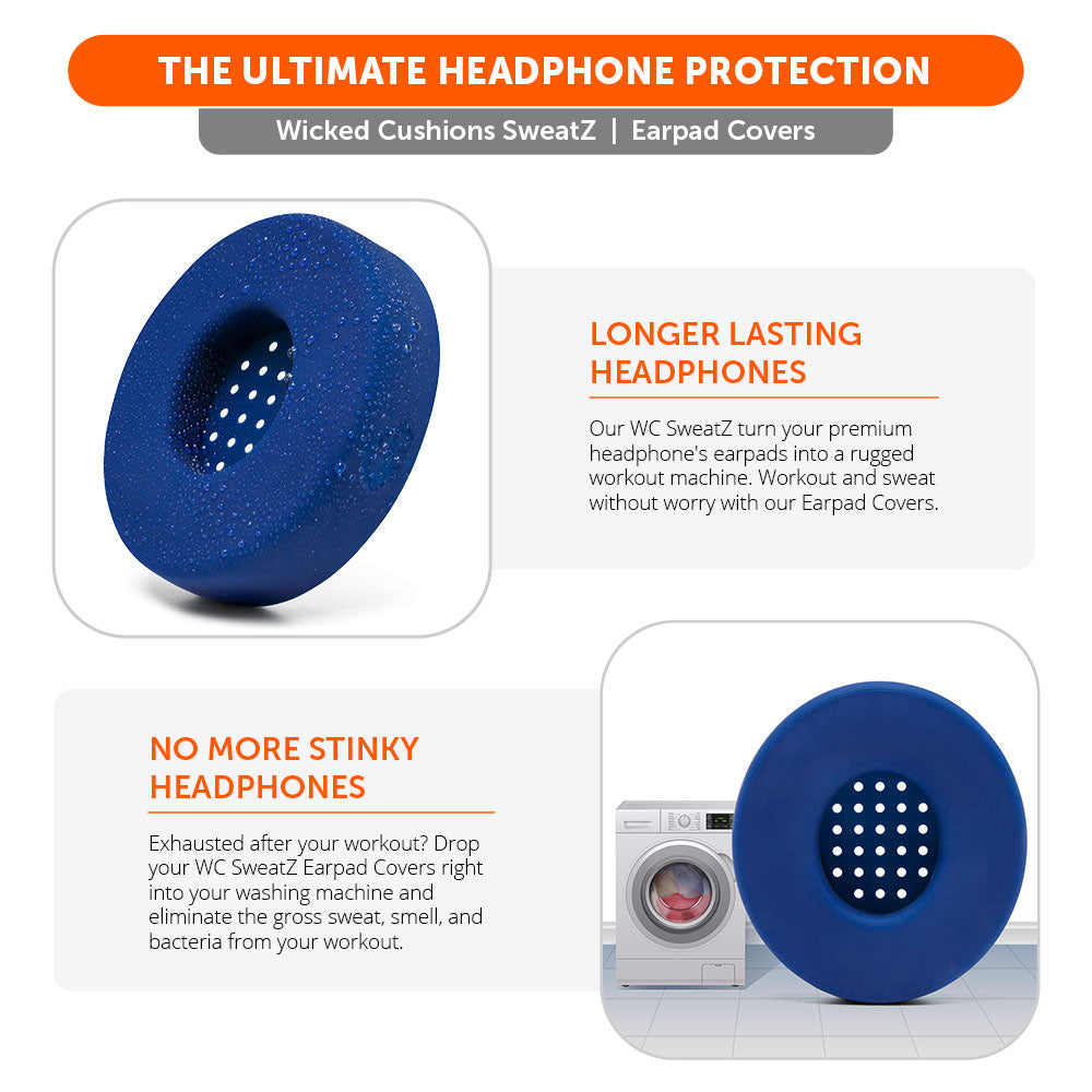 Small WC SweatZ Protective Headphone Earpad Covers Beats Solo