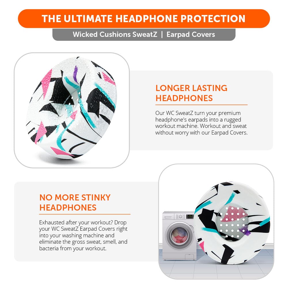 Small WC SweatZ Protective Headphone Earpad Covers Beats Solo