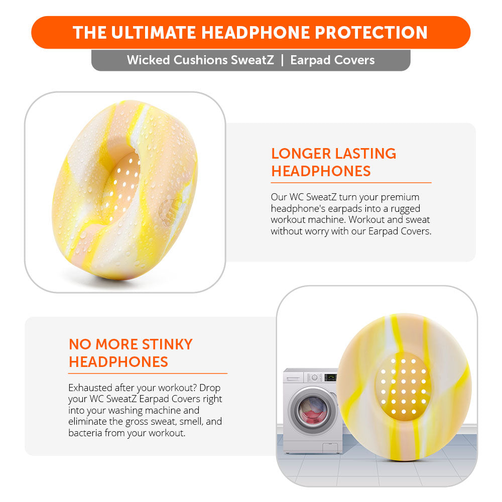 Small WC SweatZ Protective Headphone Earpad Covers Beats Solo