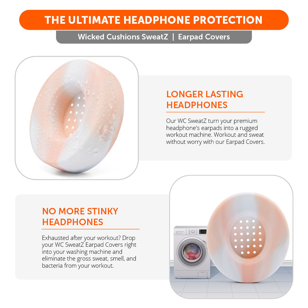 Small WC SweatZ Protective Headphone Earpad Covers Beats Solo