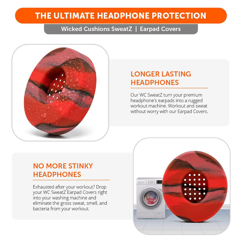 Small WC SweatZ Protective Headphone Earpad Covers Beats Solo
