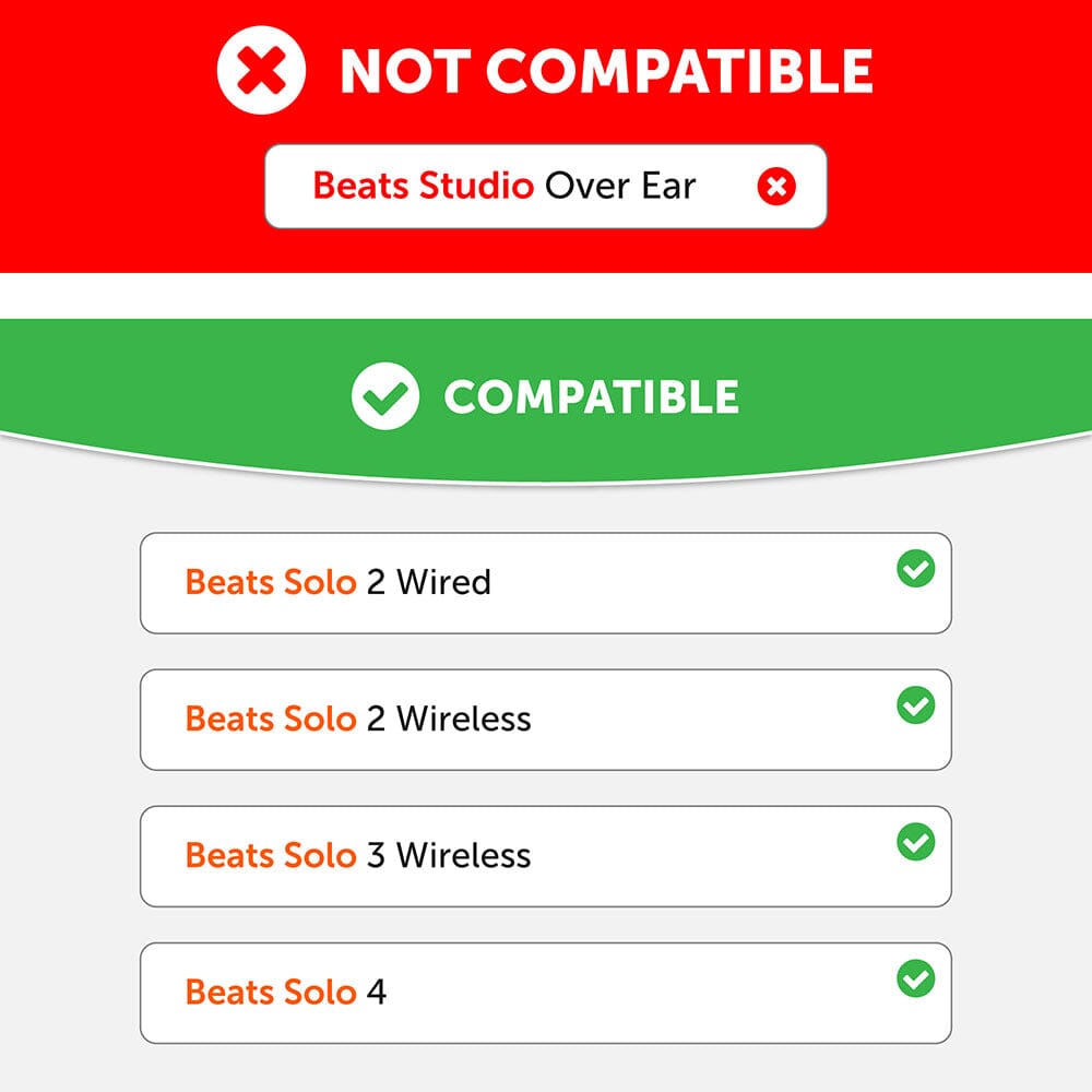 Small WC SweatZ Protective Headphone Earpad Covers Beats Solo