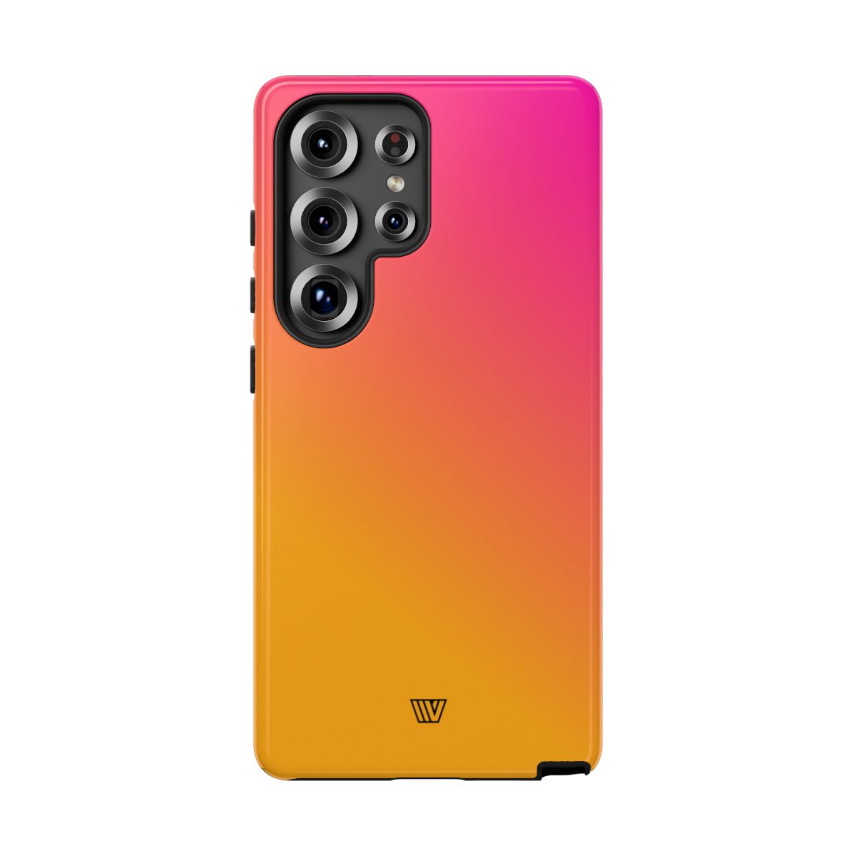 Hot Pink Orange Tough Phone Case