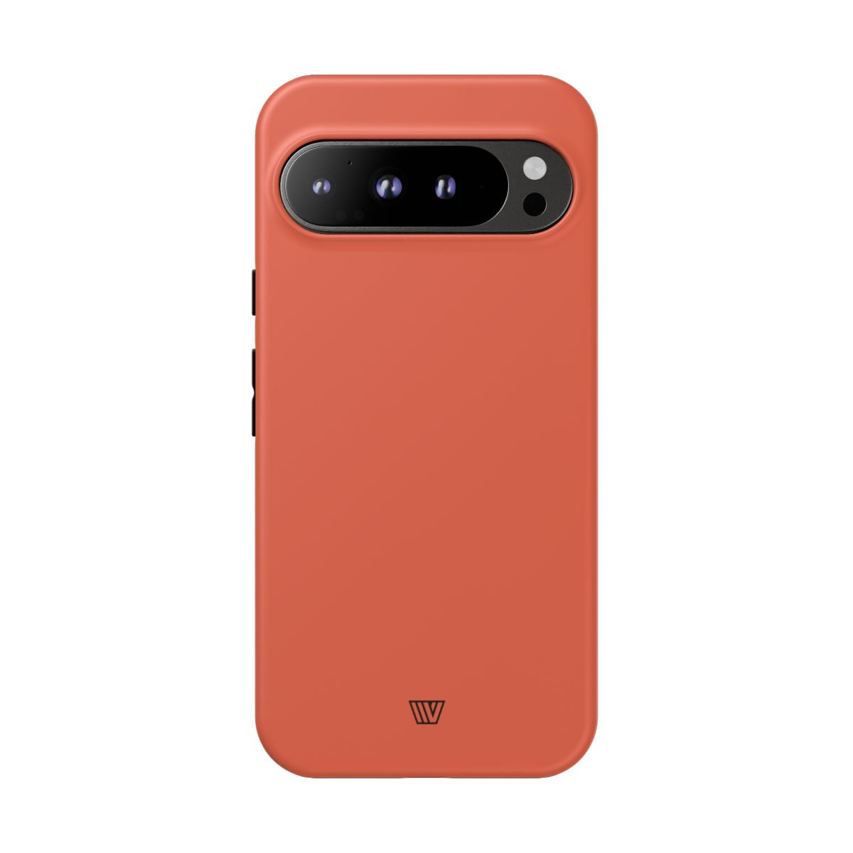 Burnt Sienna Tough Phone Case Dual-Layer Protection