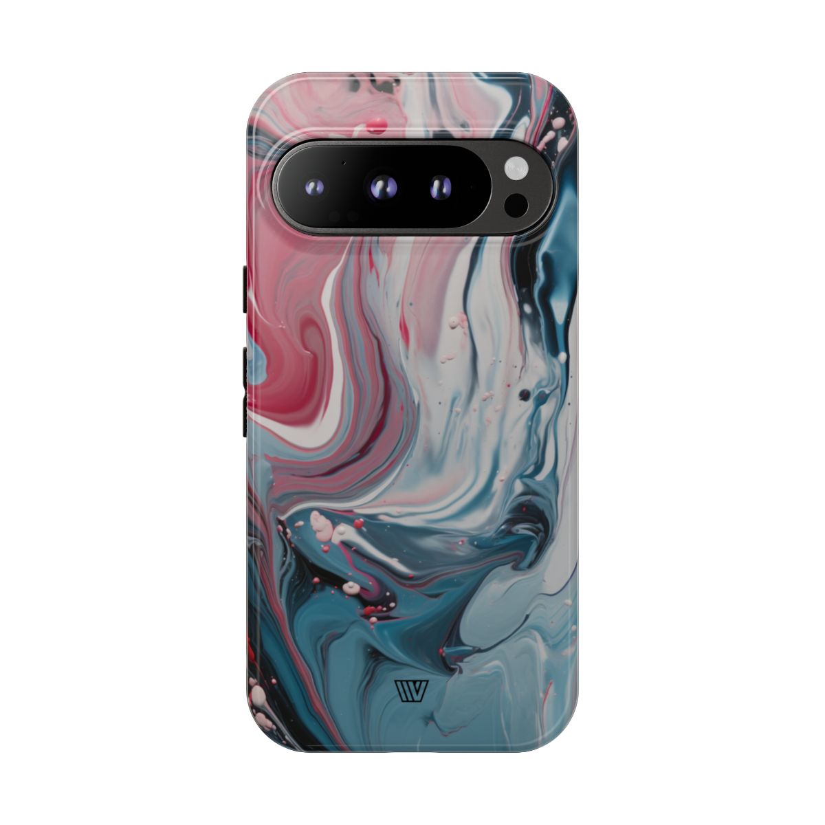 Blue Pastel Swirl Tough Phone Case