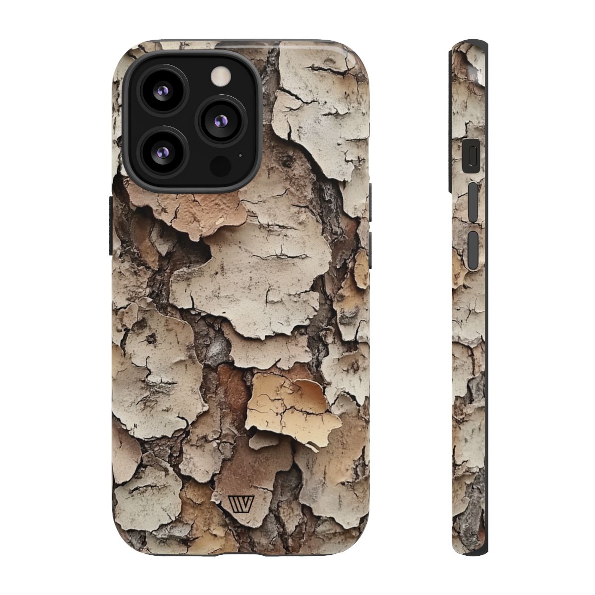 Tough Phone Case Dual-Layer Protection TREE BARK