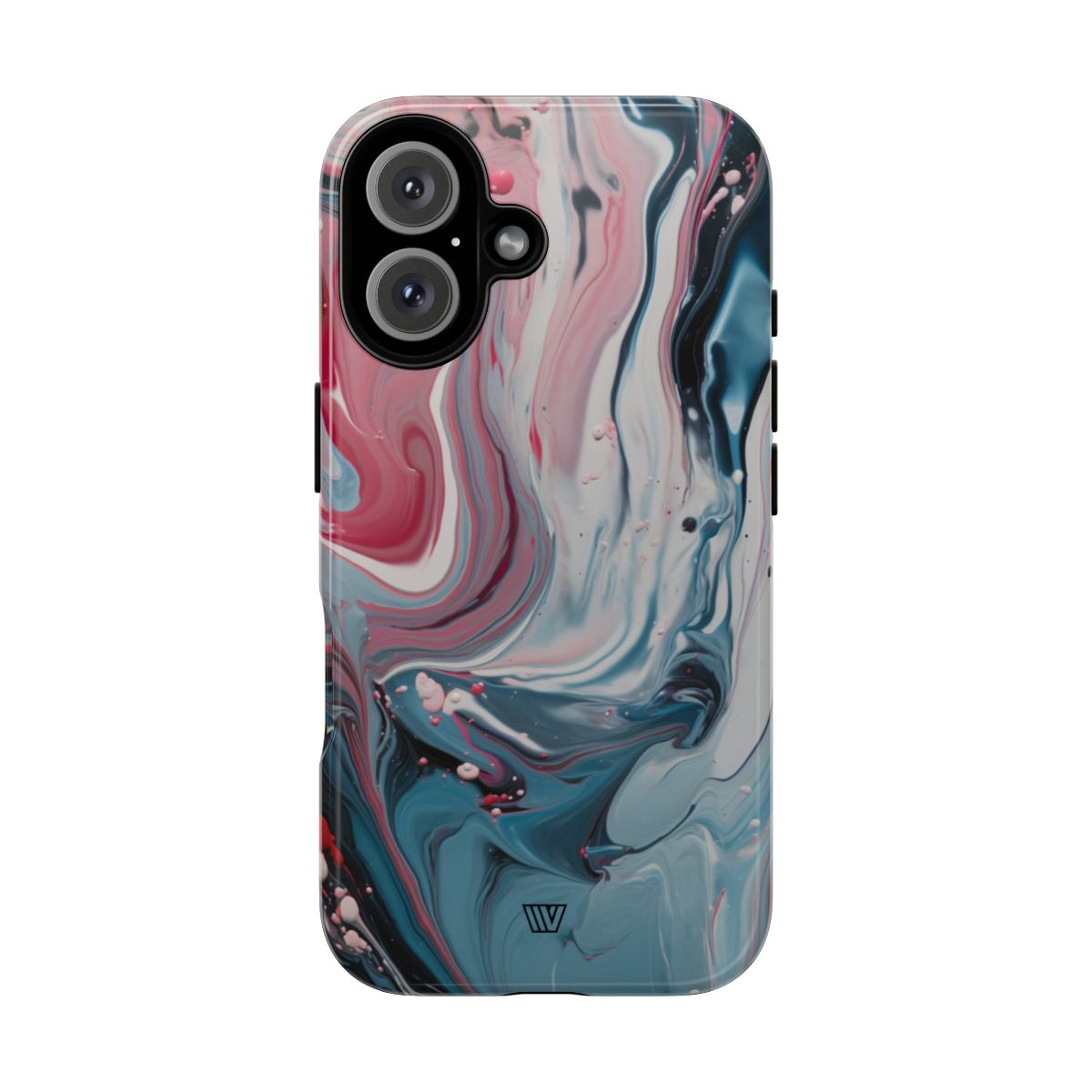 Blue Pastel Swirl Tough Phone Case