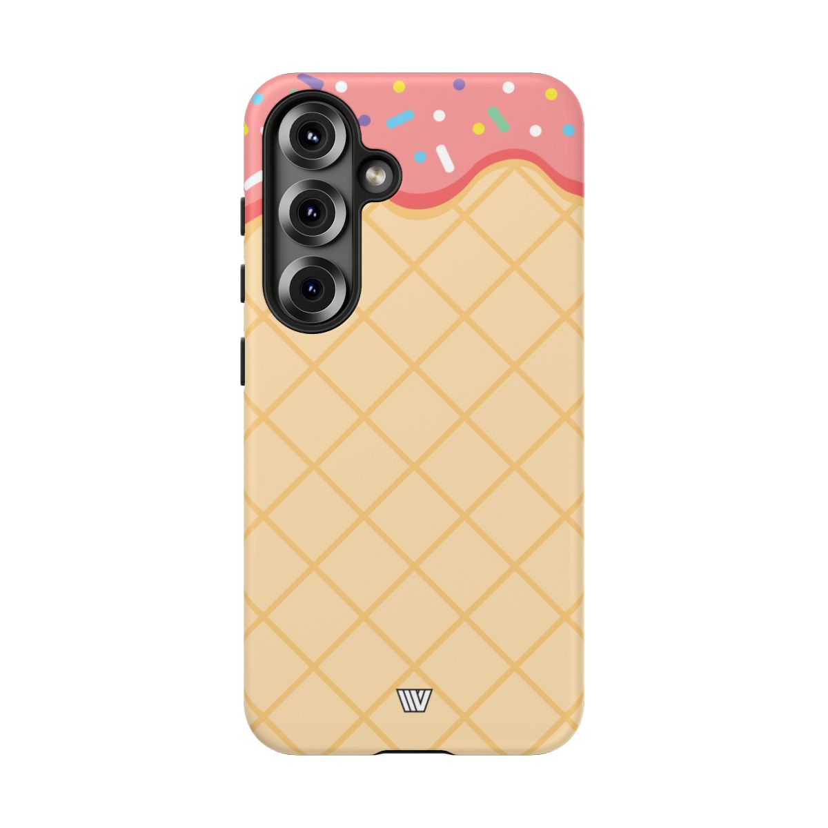 Ice Cream Cone Tough Phone Case Dual-Layer Protection