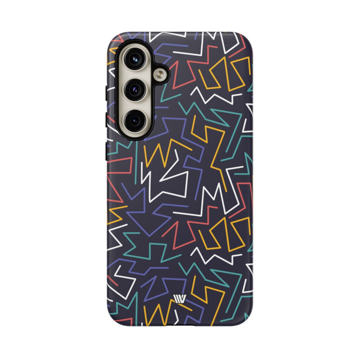 Tough Impact Resistant Phone Case ZIGZAG NIGHT
