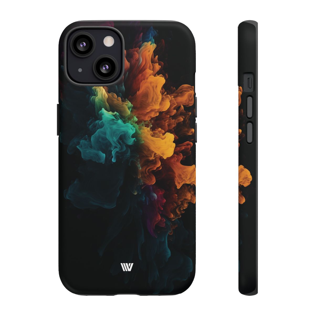 Tough Phone Case Dual-Layer Protection Color Burst