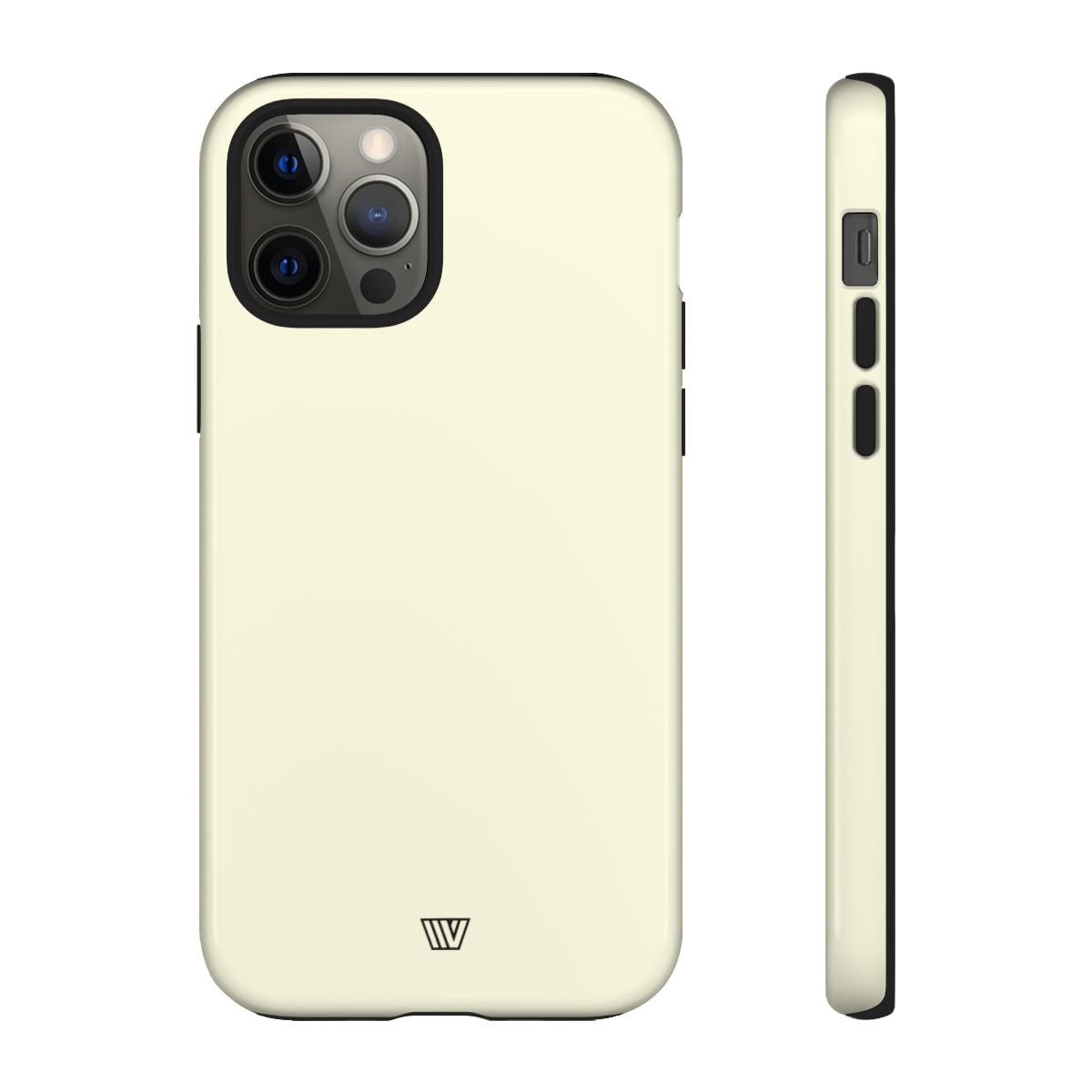 Tough Ivory Phone Case Dual Layer Impact-Resistant Trovvve
