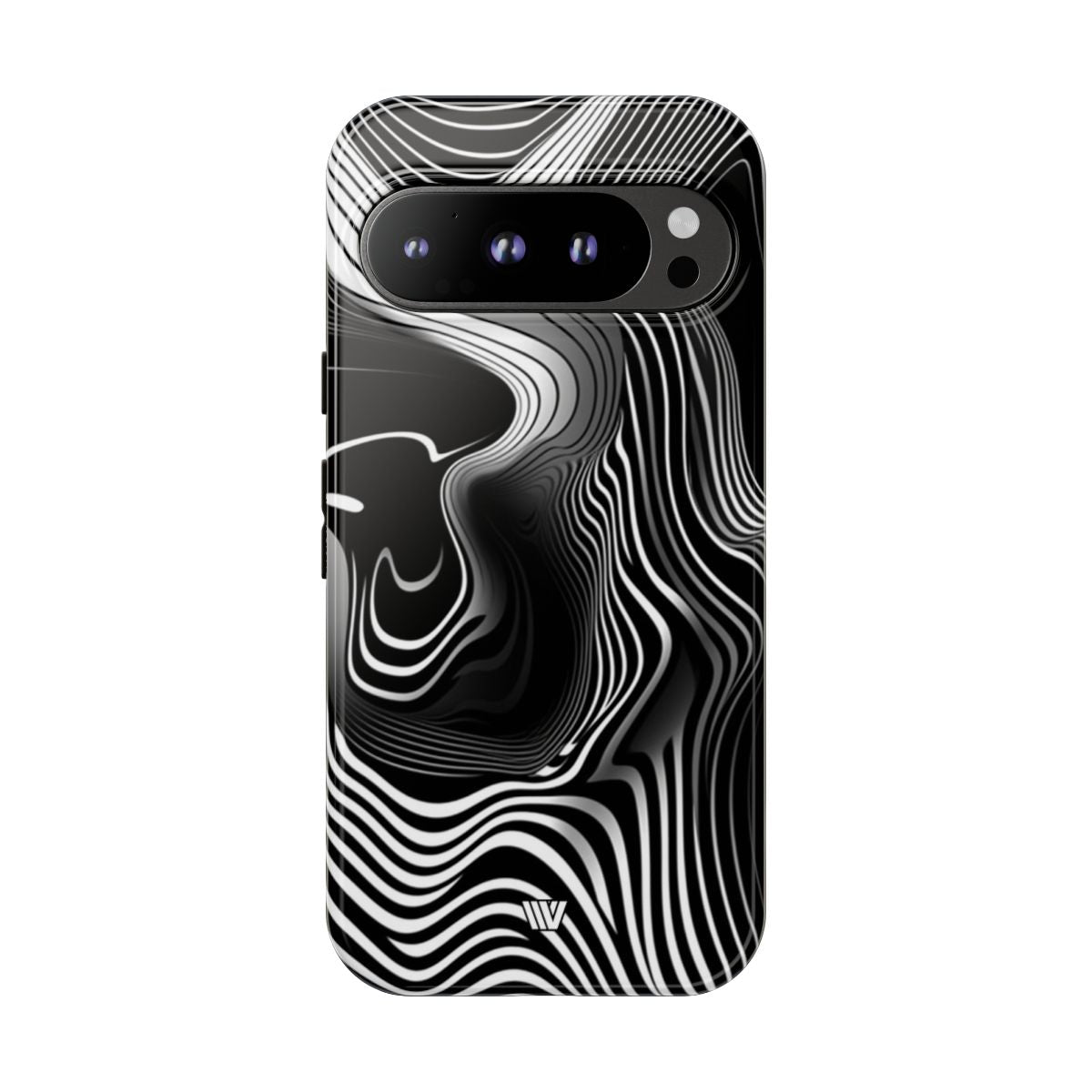 Abstract Zebra Stripes Tough Phone Case