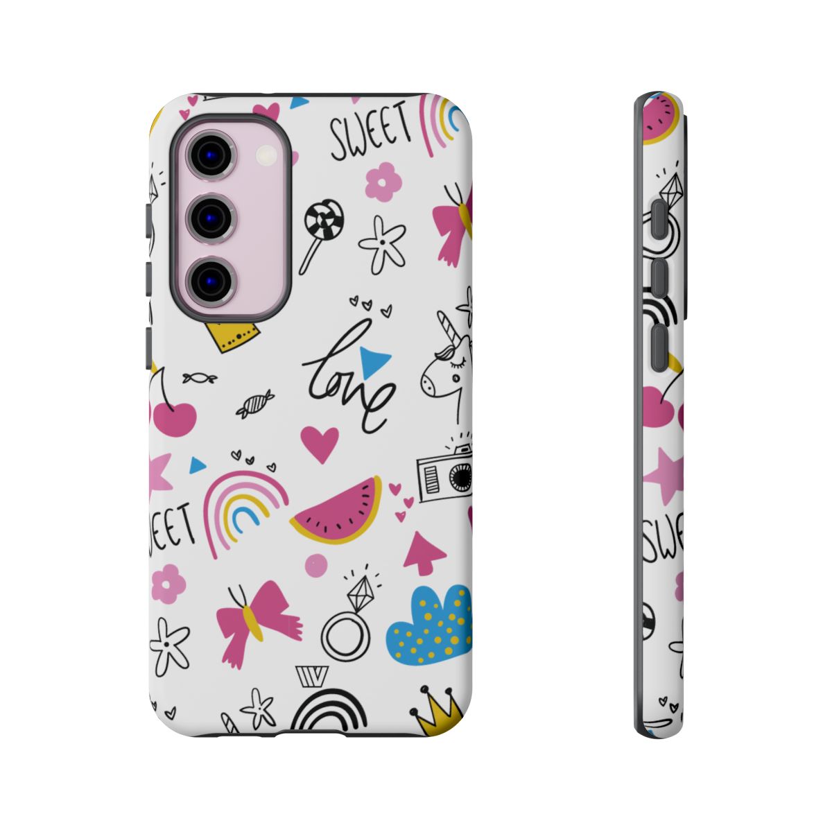 Tough Impact Resistant Phone Case SWEET LOVE