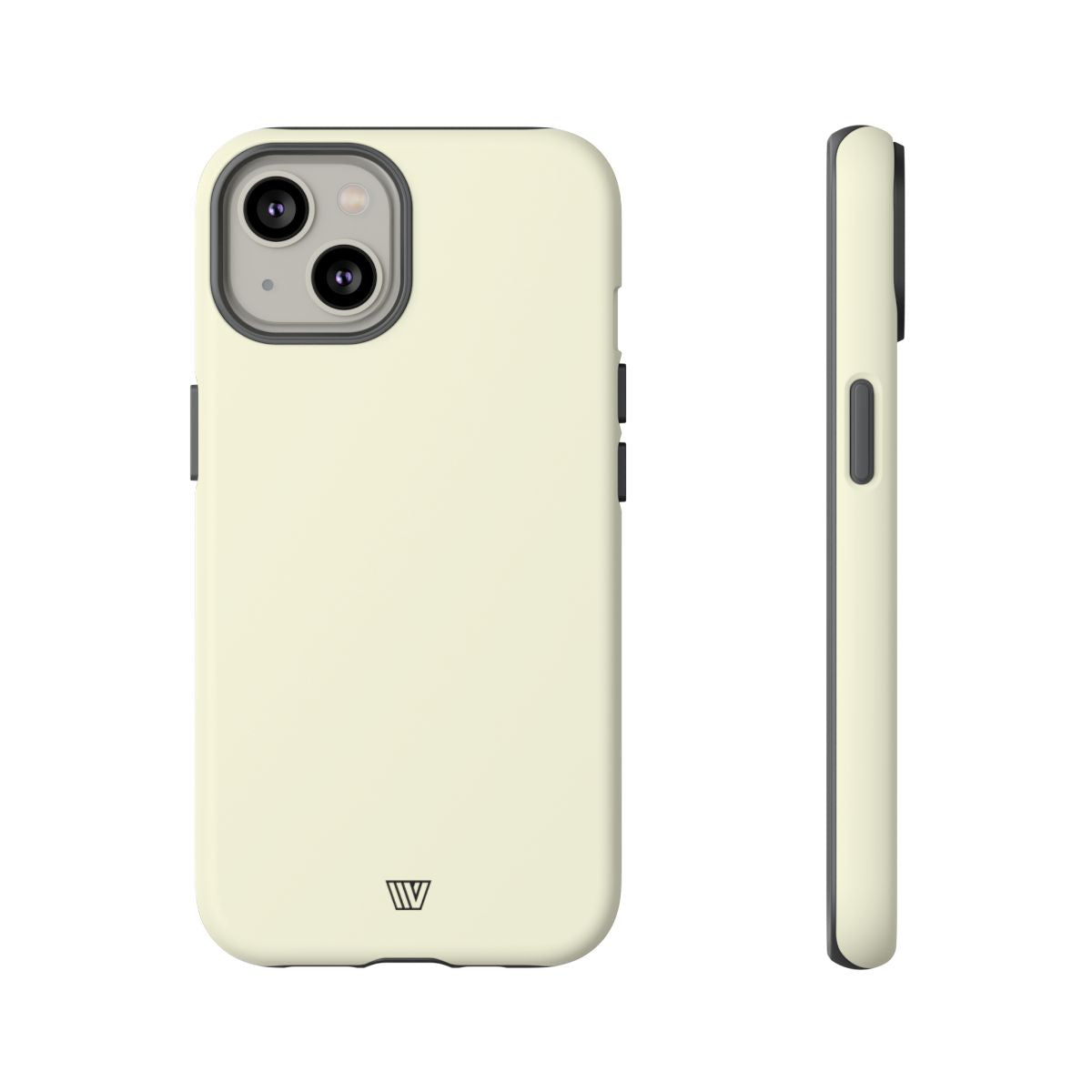 Tough Ivory Phone Case Dual Layer Impact-Resistant Trovvve
