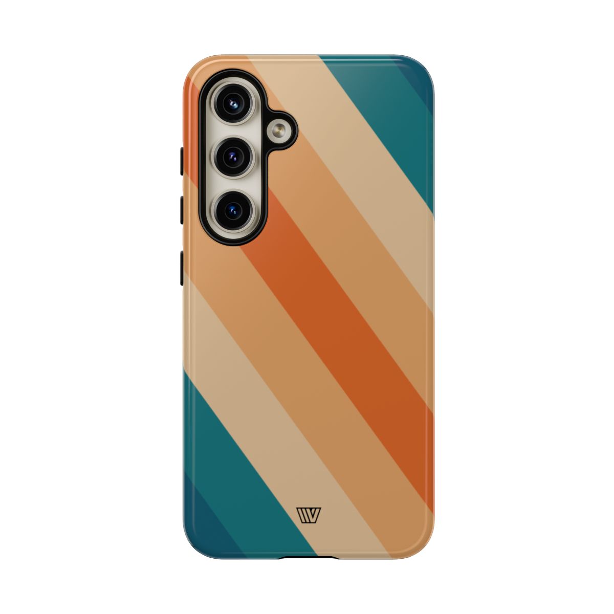 Retro Stripe Tough Phone Case 70s Style