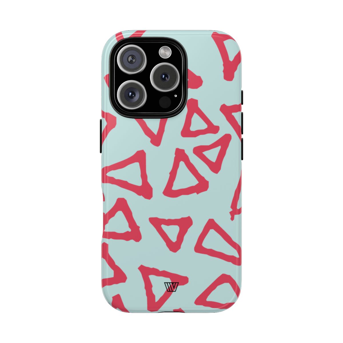 Triangle Doodle Tough Protective Phone Case