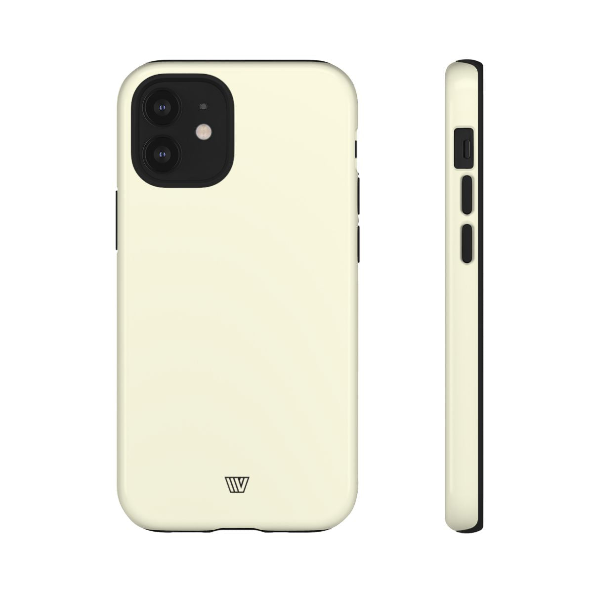 Tough Ivory Phone Case Dual Layer Impact-Resistant Trovvve