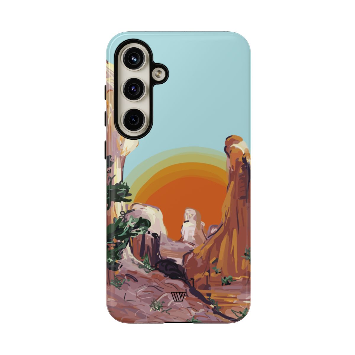 Tough Phone Case 8ft Drop Tested DESERT SUNRISE TROVVVE X EARTH FORMATIONS