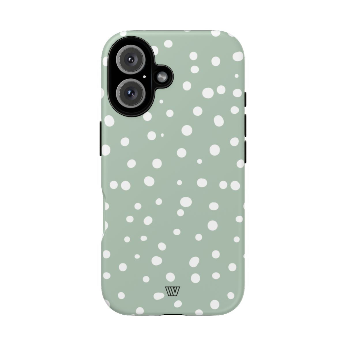 Pastel Green Dots Tough Phone Case