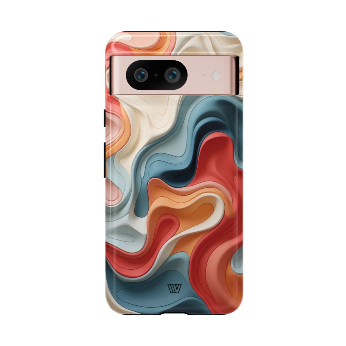 3D Colorful Clay Tough Phone Case