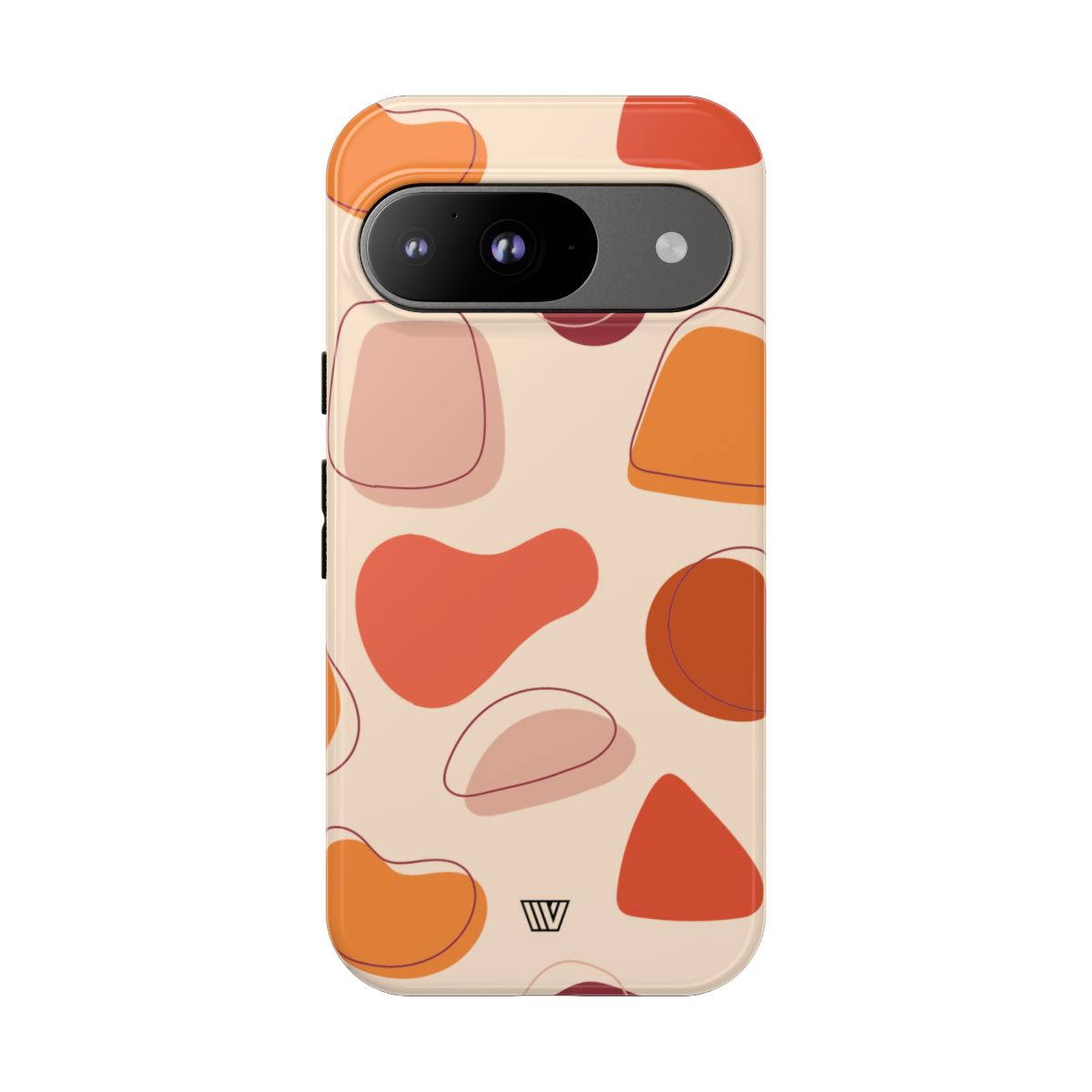 Tough Impact-Resistant Phone Case with Dual Layer WARM SHAPES