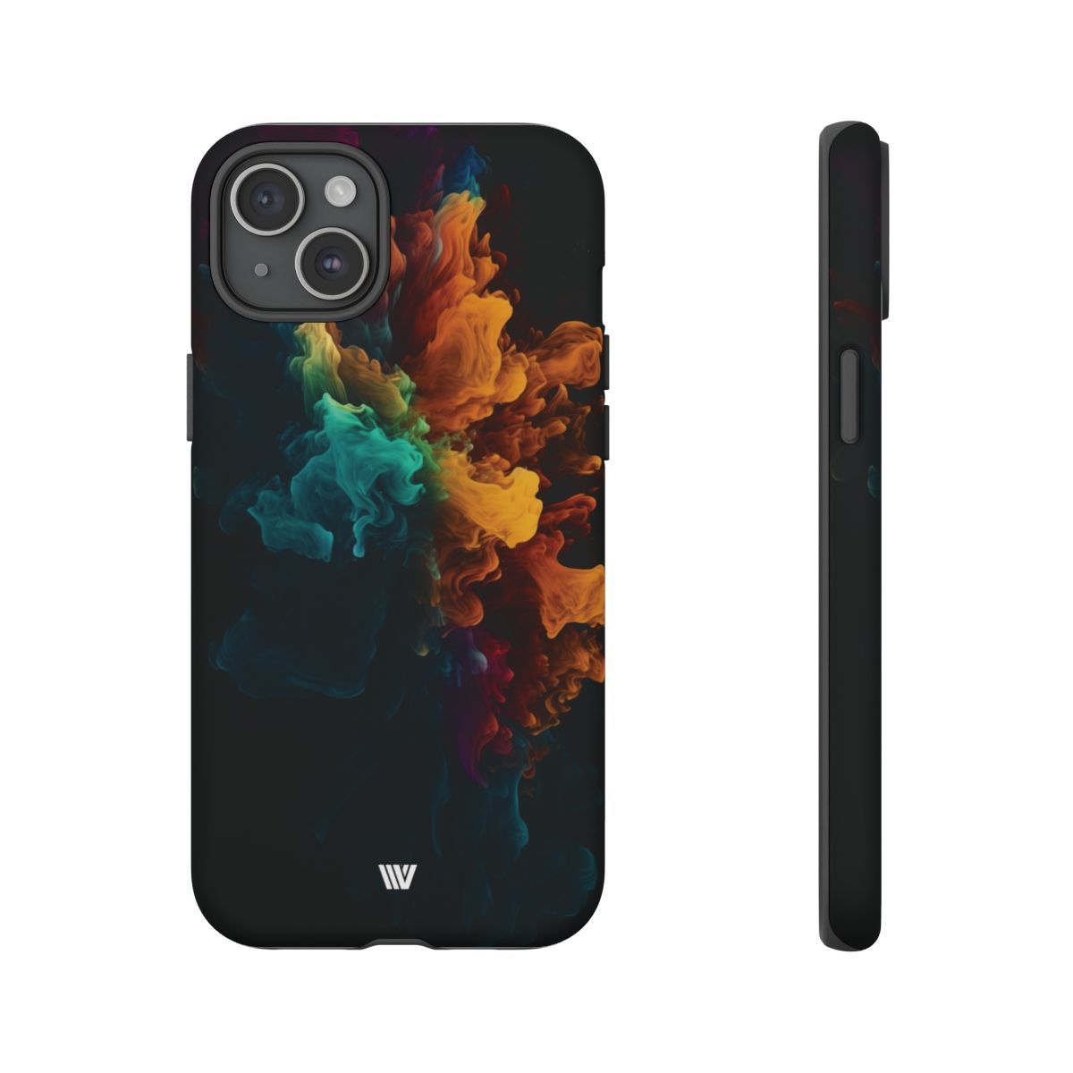 Tough Phone Case Dual-Layer Protection Color Burst