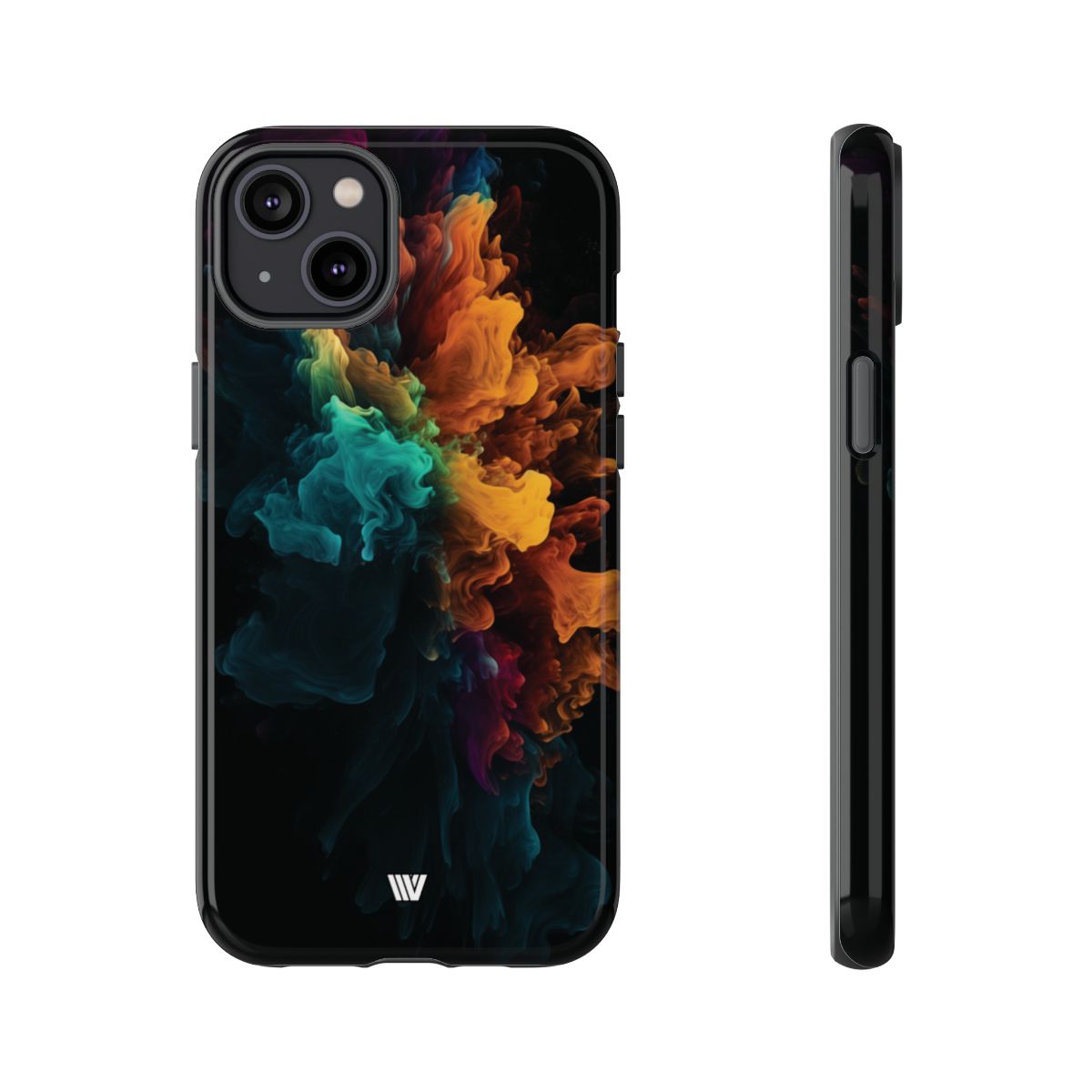 Tough Phone Case Dual-Layer Protection Color Burst
