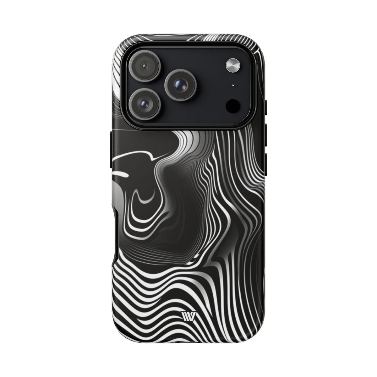 Abstract Zebra Stripes Tough Phone Case