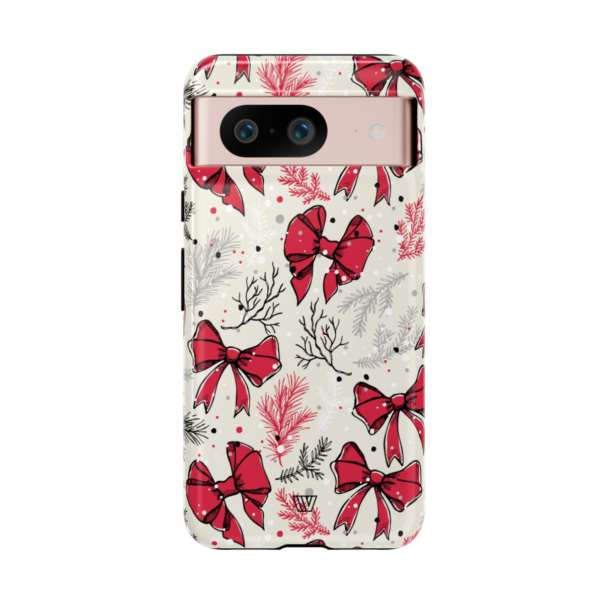 Tough Phone Case Impact-Resistant Dual Layer WINTER BOWS