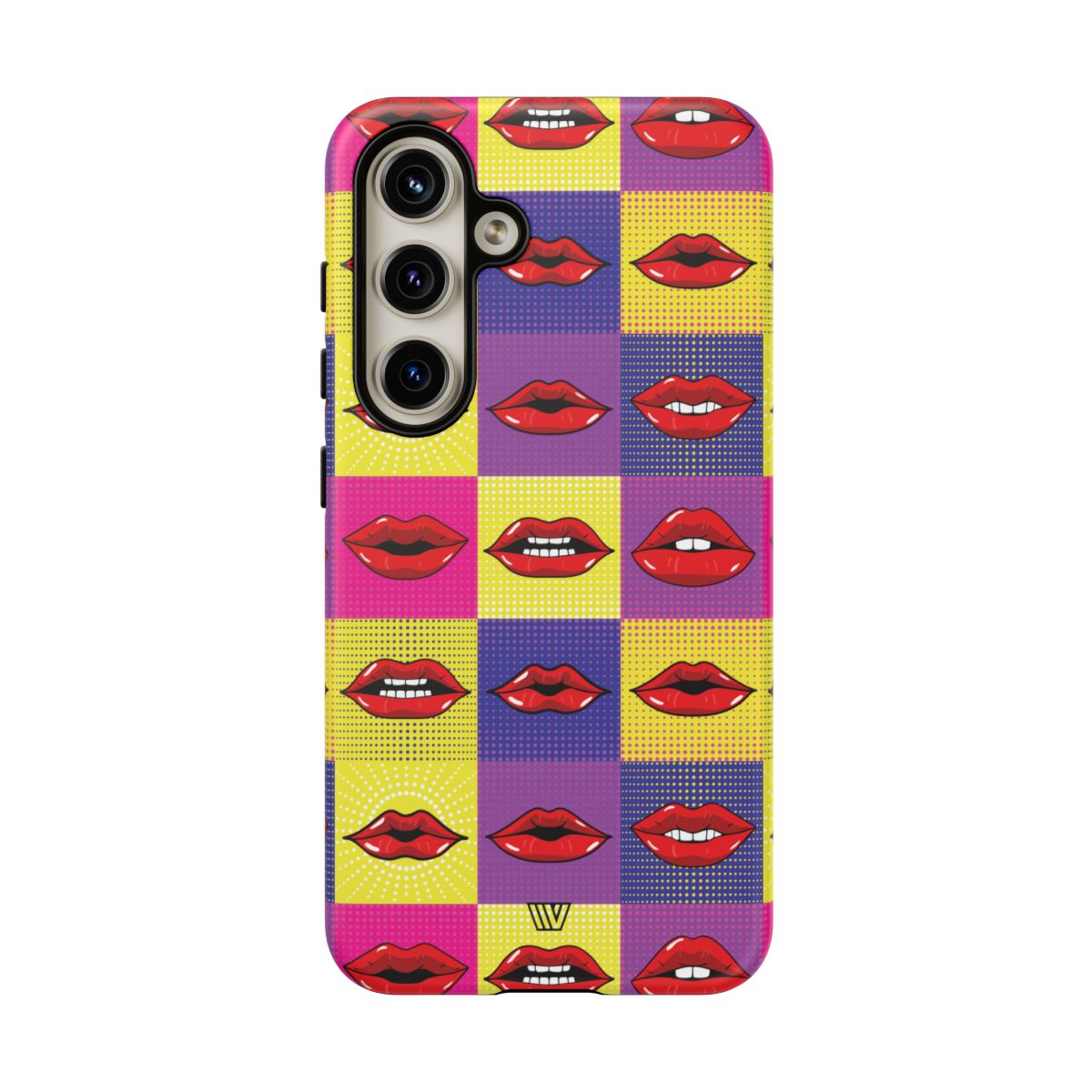 Tough Phone Case Dual-layer Protection POP ART LIPS