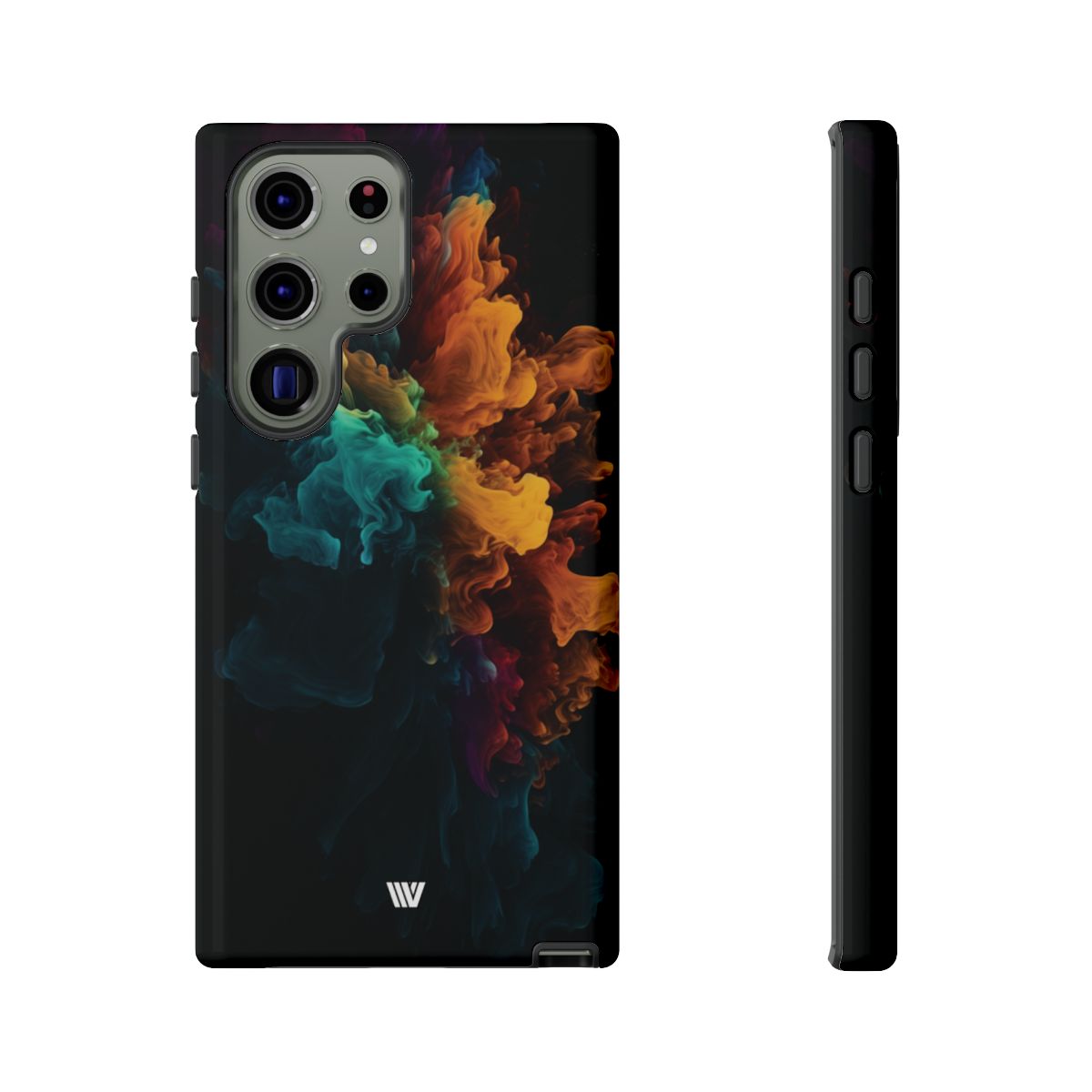 Tough Phone Case Dual-Layer Protection Color Burst