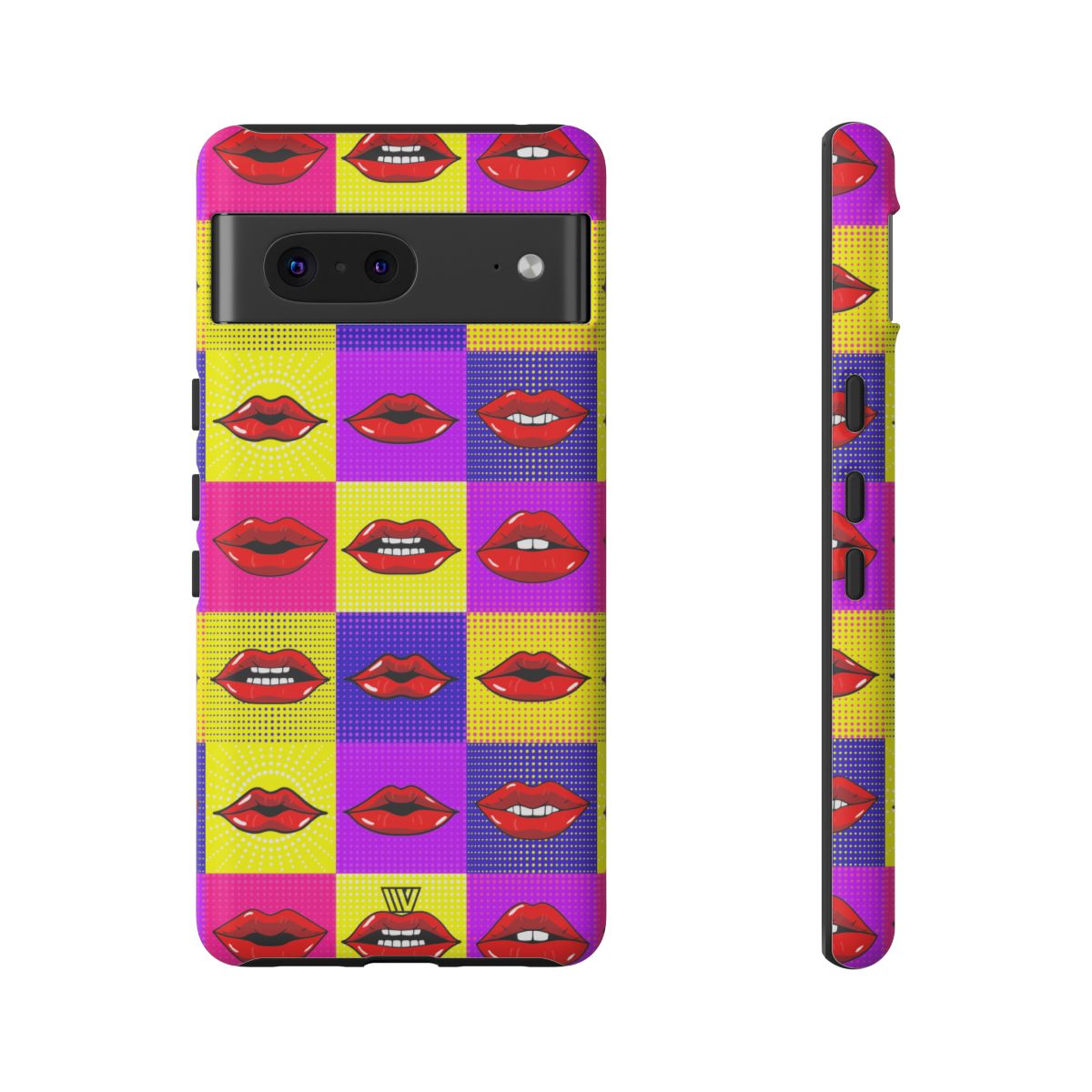 Tough Phone Case Dual-layer Protection POP ART LIPS