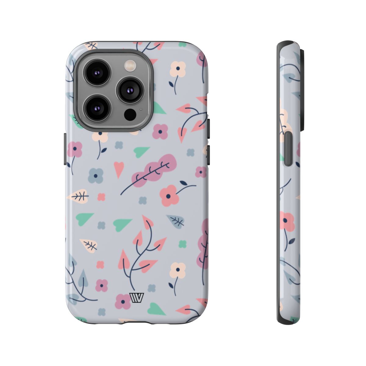 Petal Pastels Tough Phone Case with Dual-Layer Protection