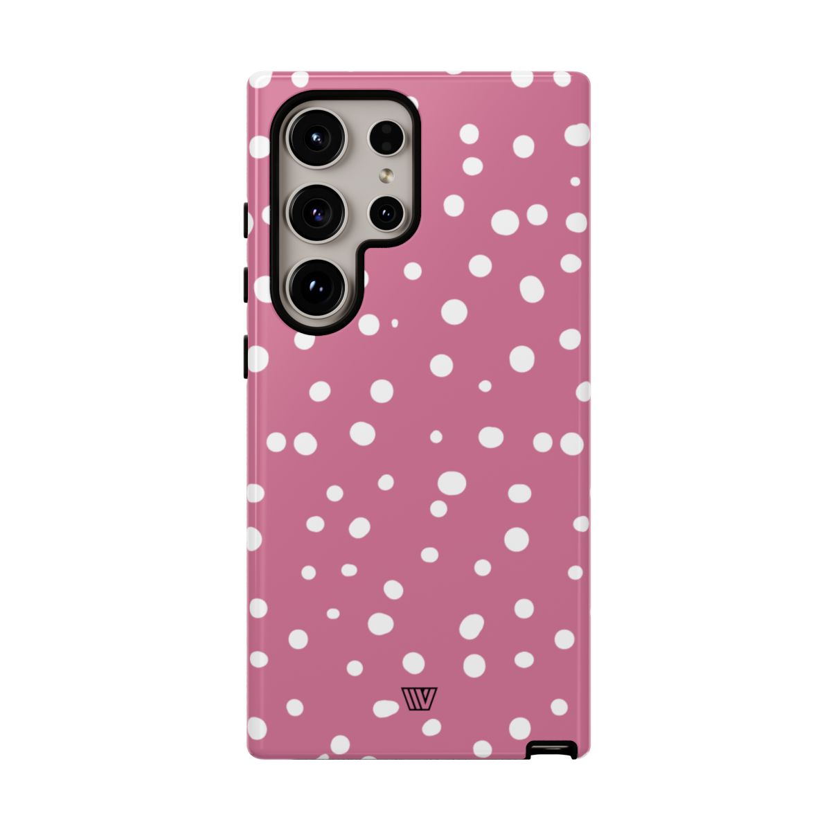 Blush Red Dots Tough Phone Case