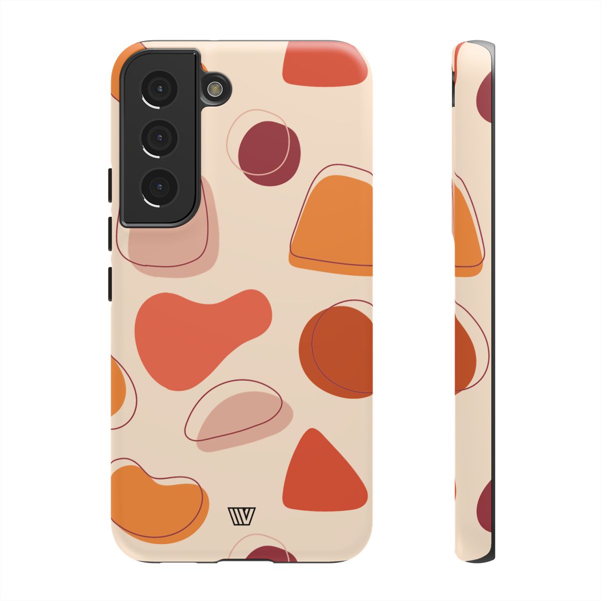 Tough Impact-Resistant Phone Case with Dual Layer WARM SHAPES