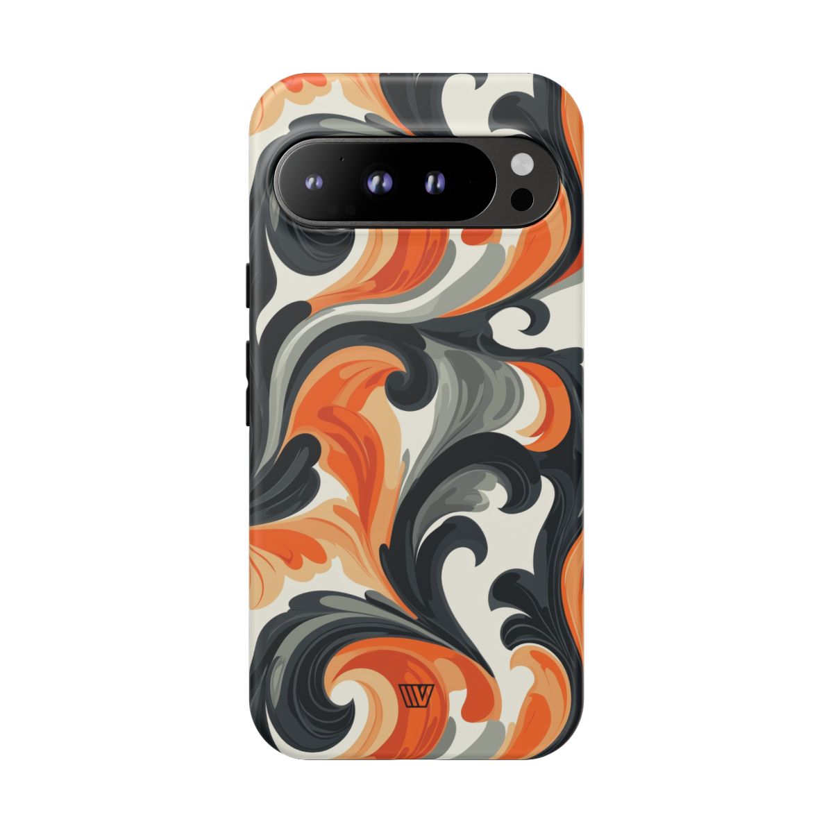 Tough Phone Case Baroque Swirl Polycarbonate Shell Trovvve