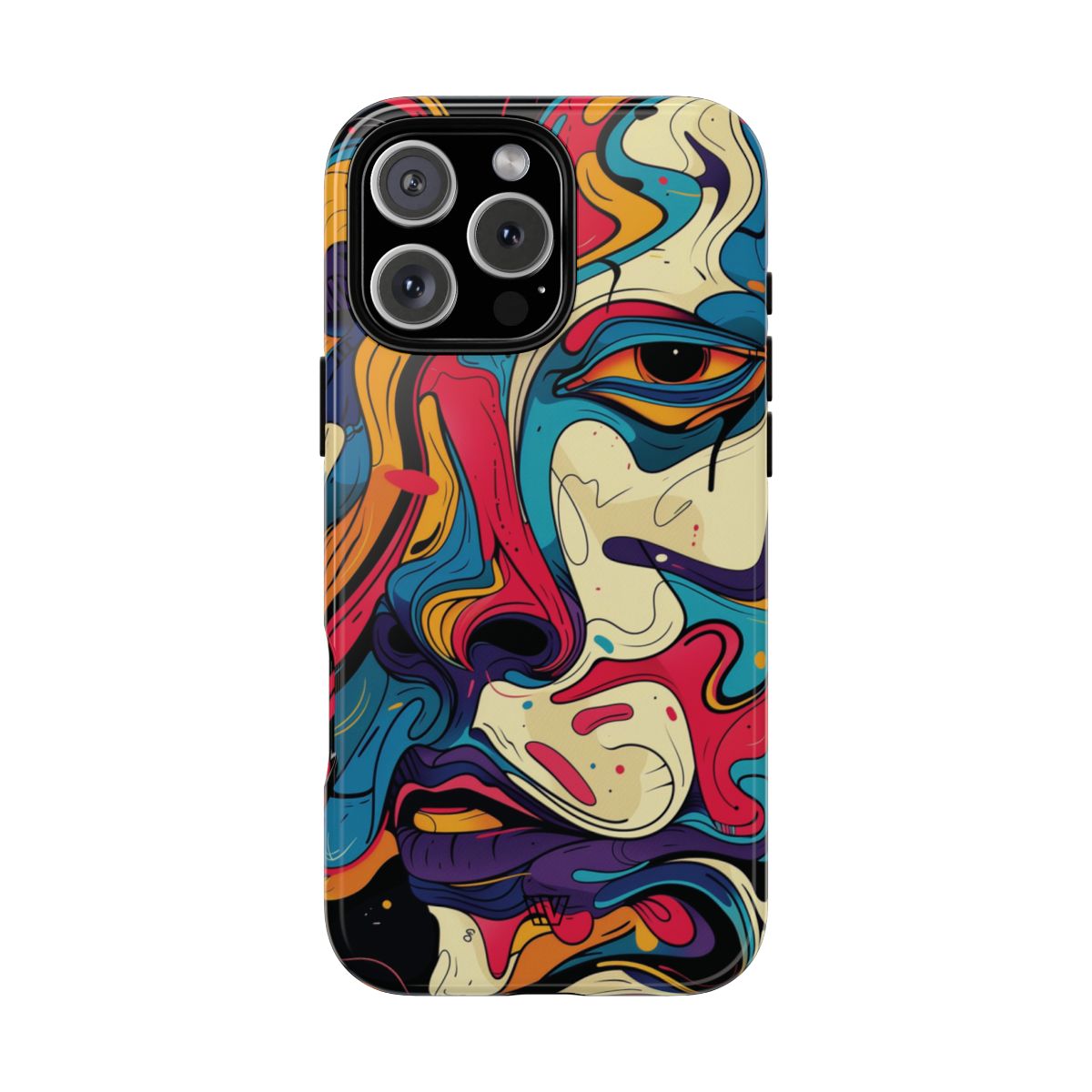 Tough Impact Resistant Phone Case ABSTRACT GAZE