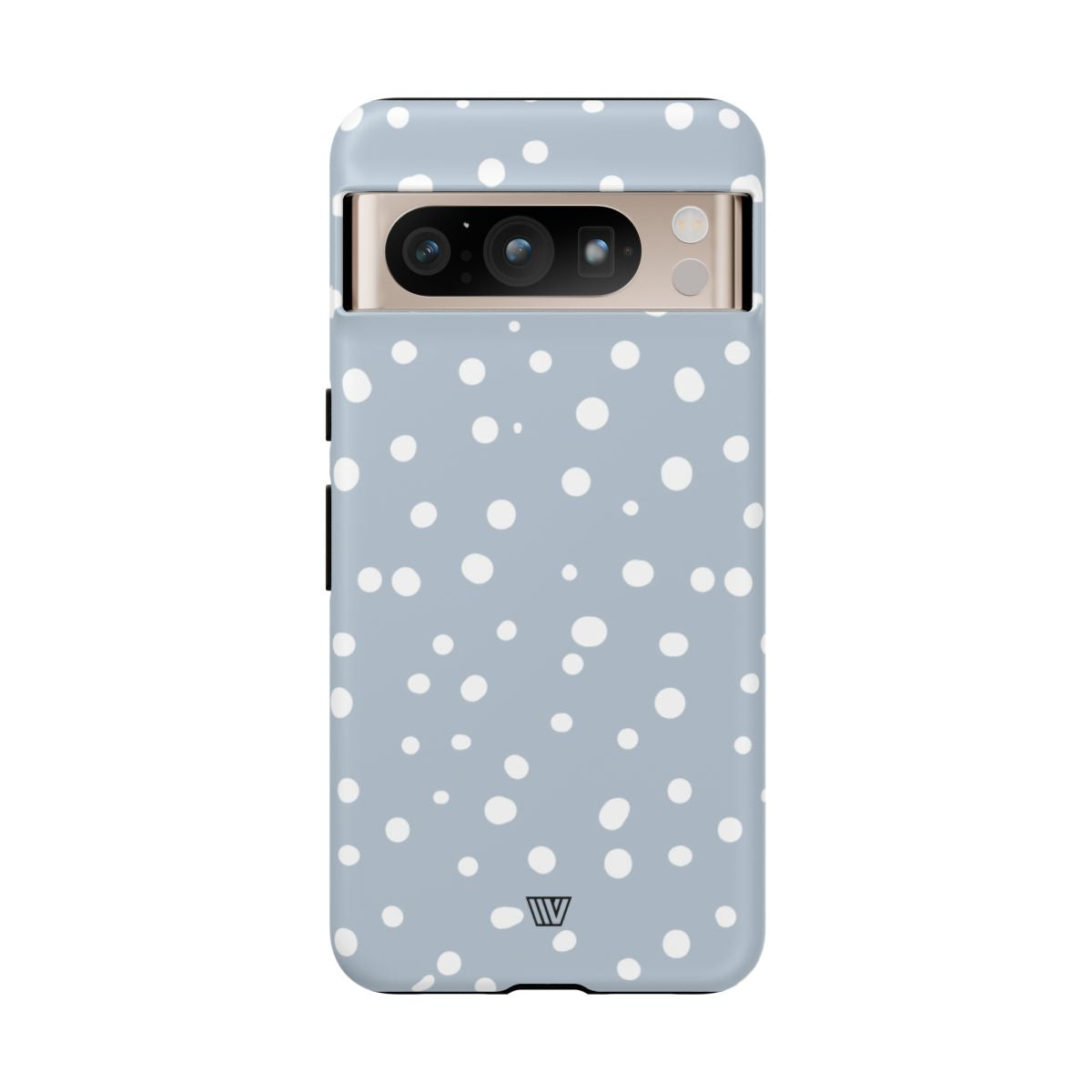 Blue Haze Dots Tough Phone Case Dual-Layer Protective Phone Case