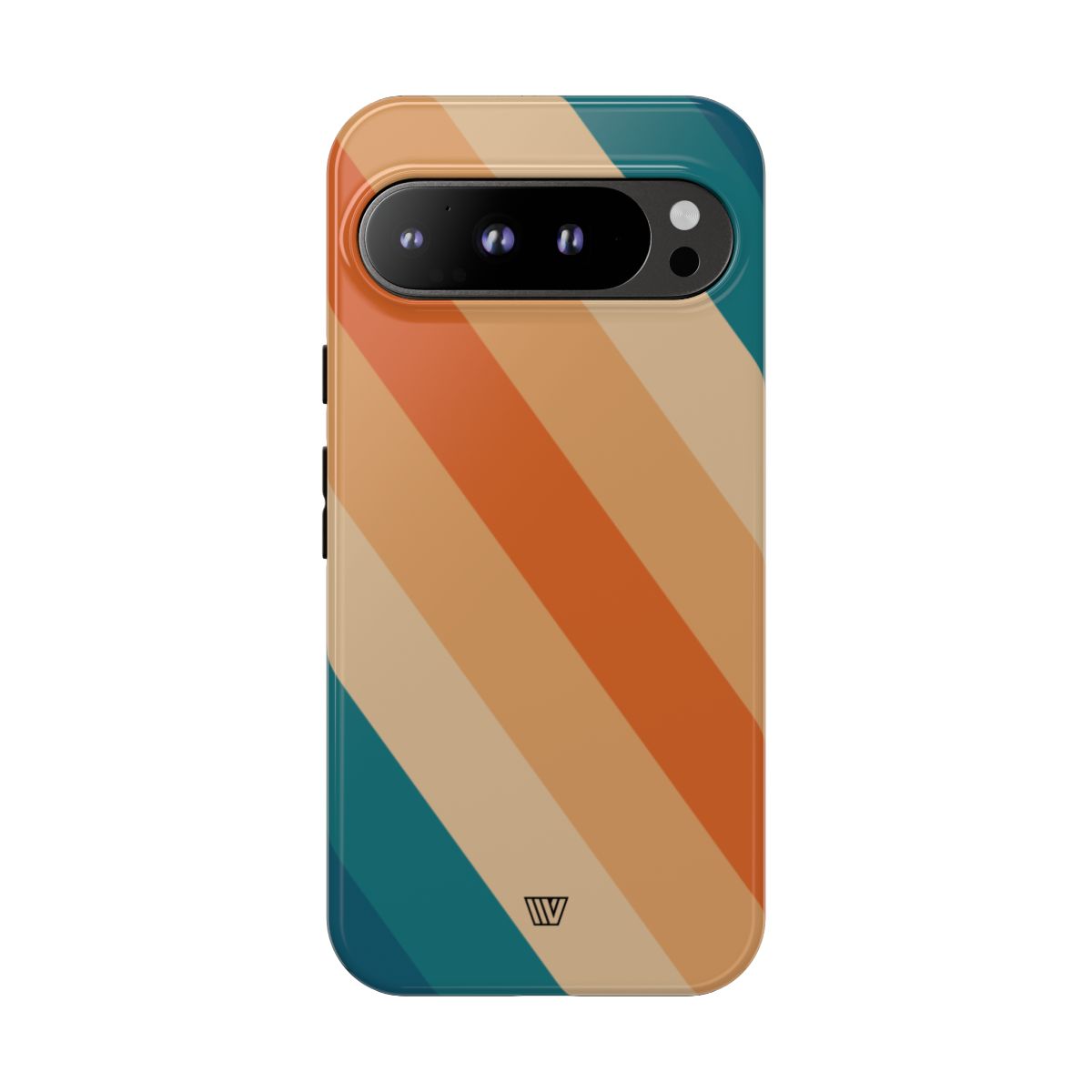 Retro Stripe Tough Phone Case 70s Style