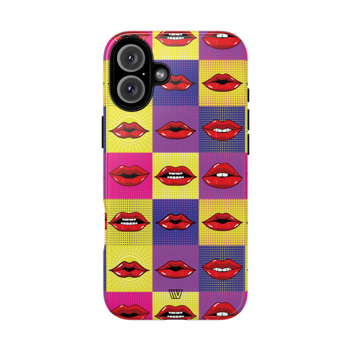 Tough Phone Case Dual-layer Protection POP ART LIPS
