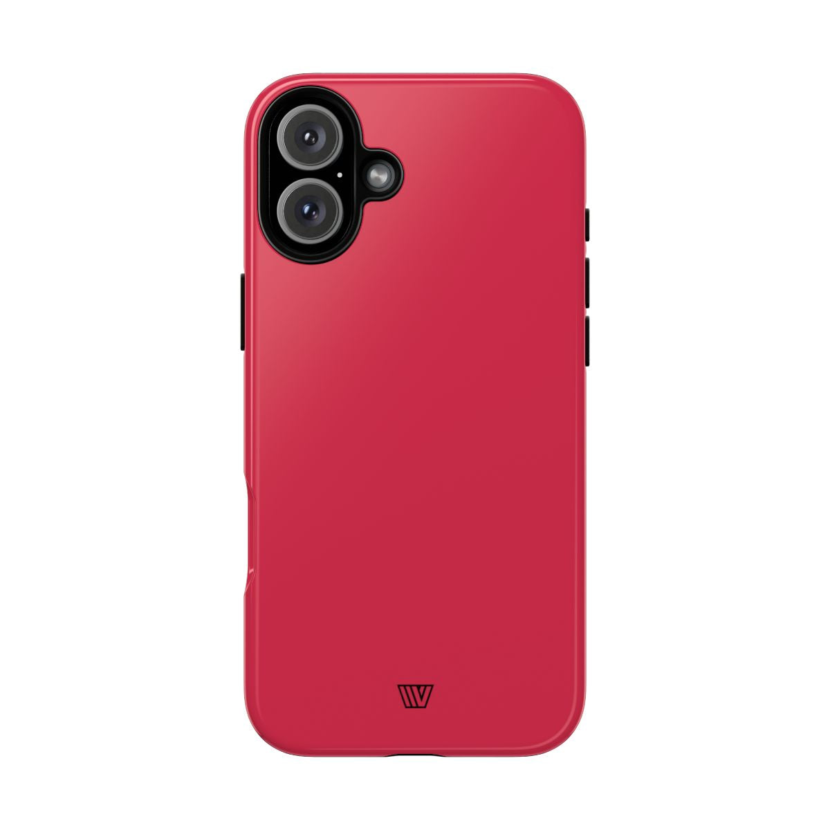 Red Amaranth Tough Phone Case Dual-Layer Protection