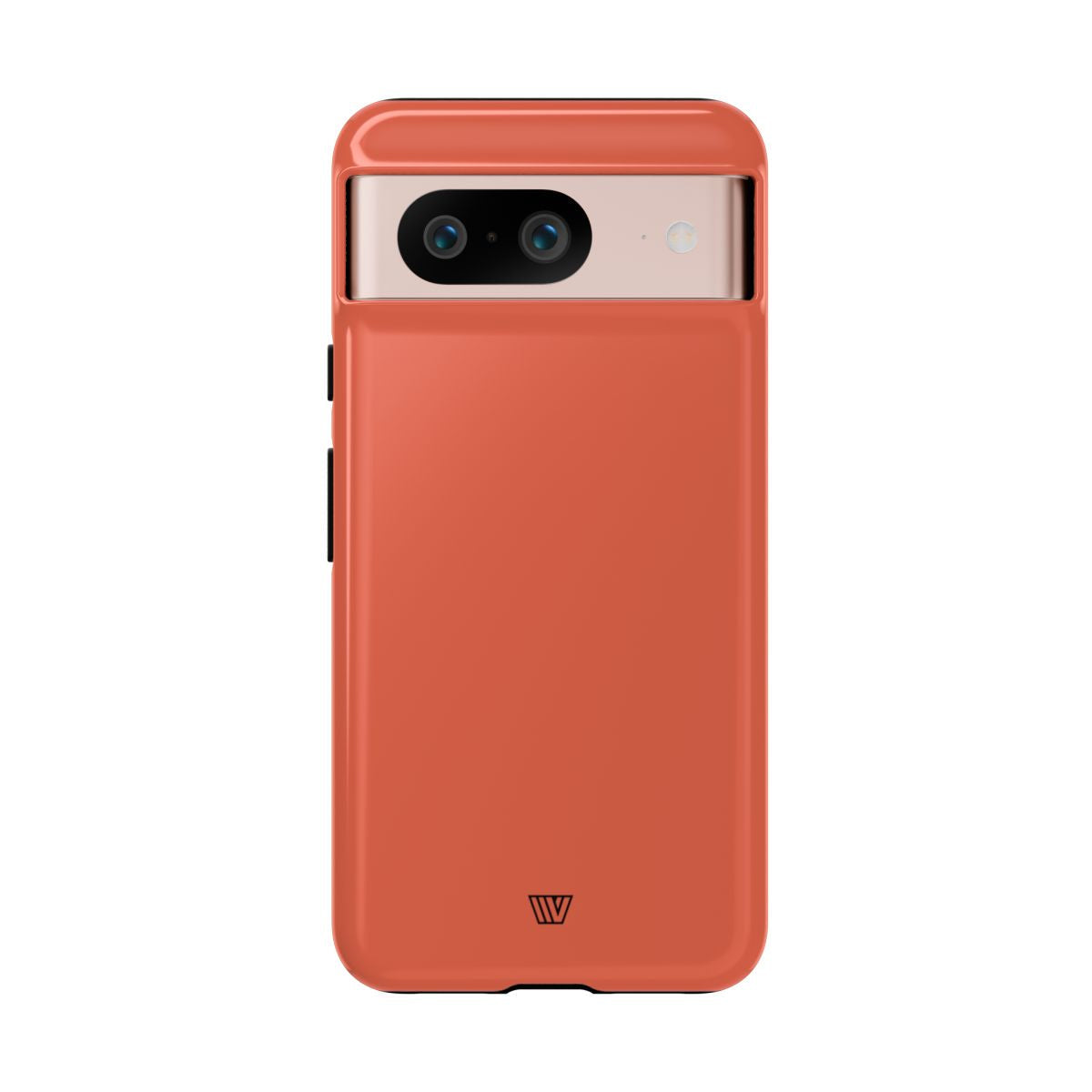 Burnt Sienna Tough Phone Case Dual-Layer Protection