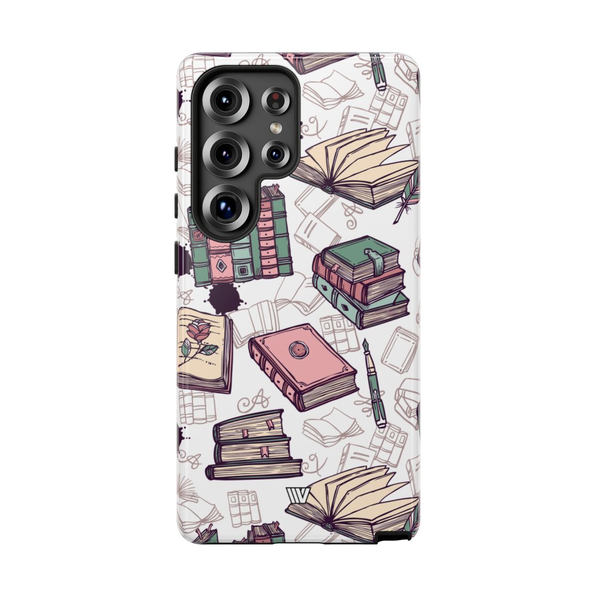 Tough Phone Case Impact Resistant Dual-layer Protective - BOOK LOVER