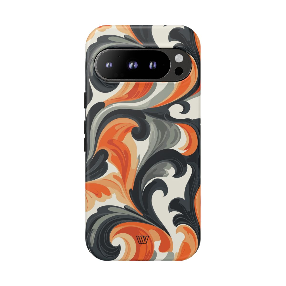 Tough Phone Case Baroque Swirl Polycarbonate Shell Trovvve
