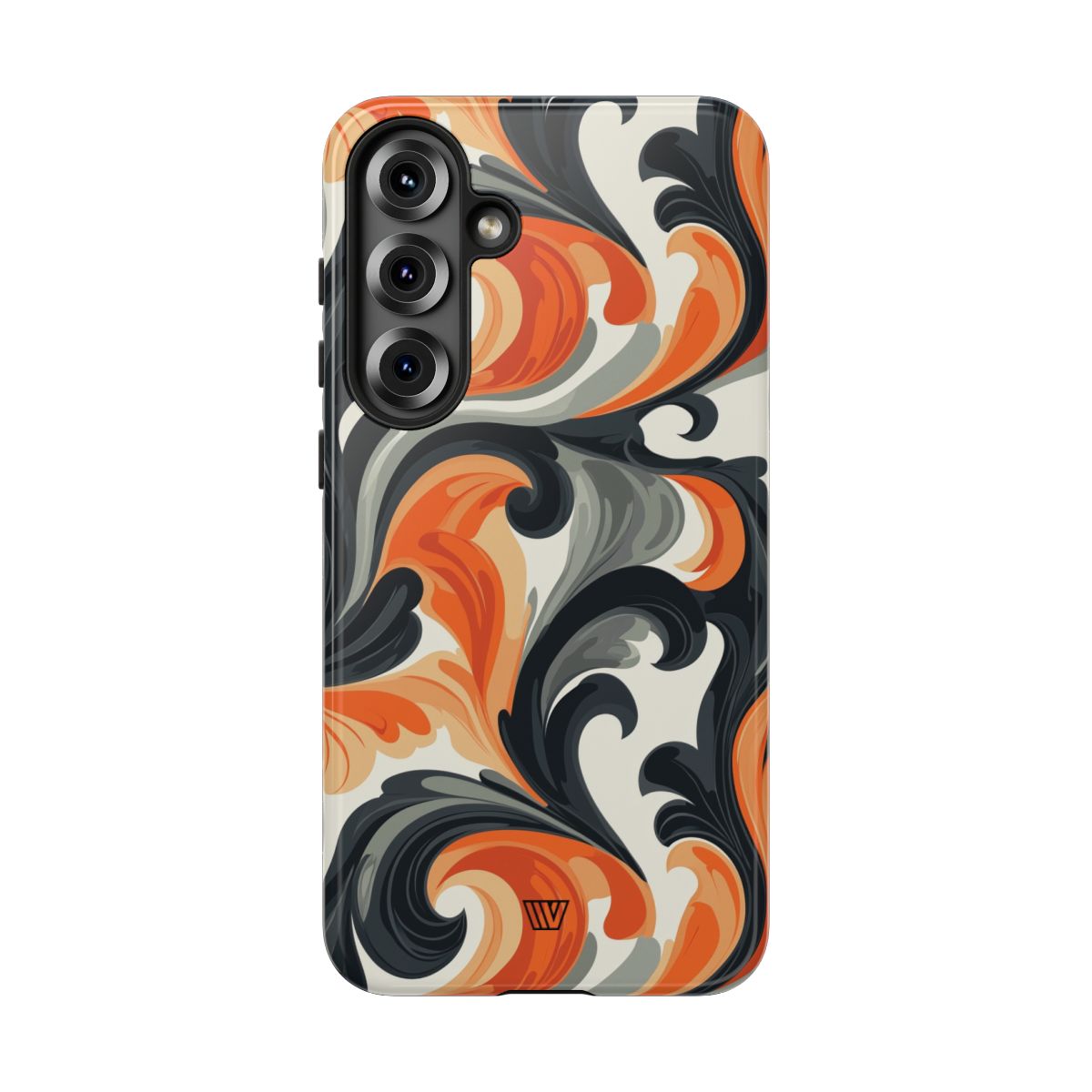Tough Phone Case Baroque Swirl Polycarbonate Shell Trovvve
