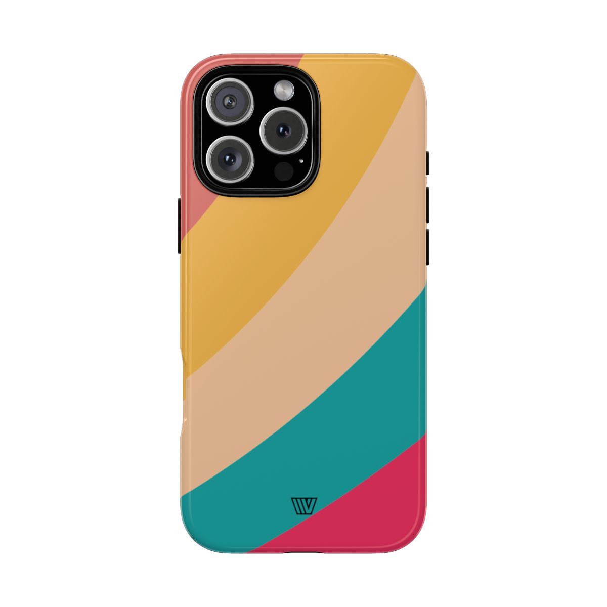 Rainbow Tough Phone Case Durable Impact-Resistant Shell SUMMER BY THE SEA