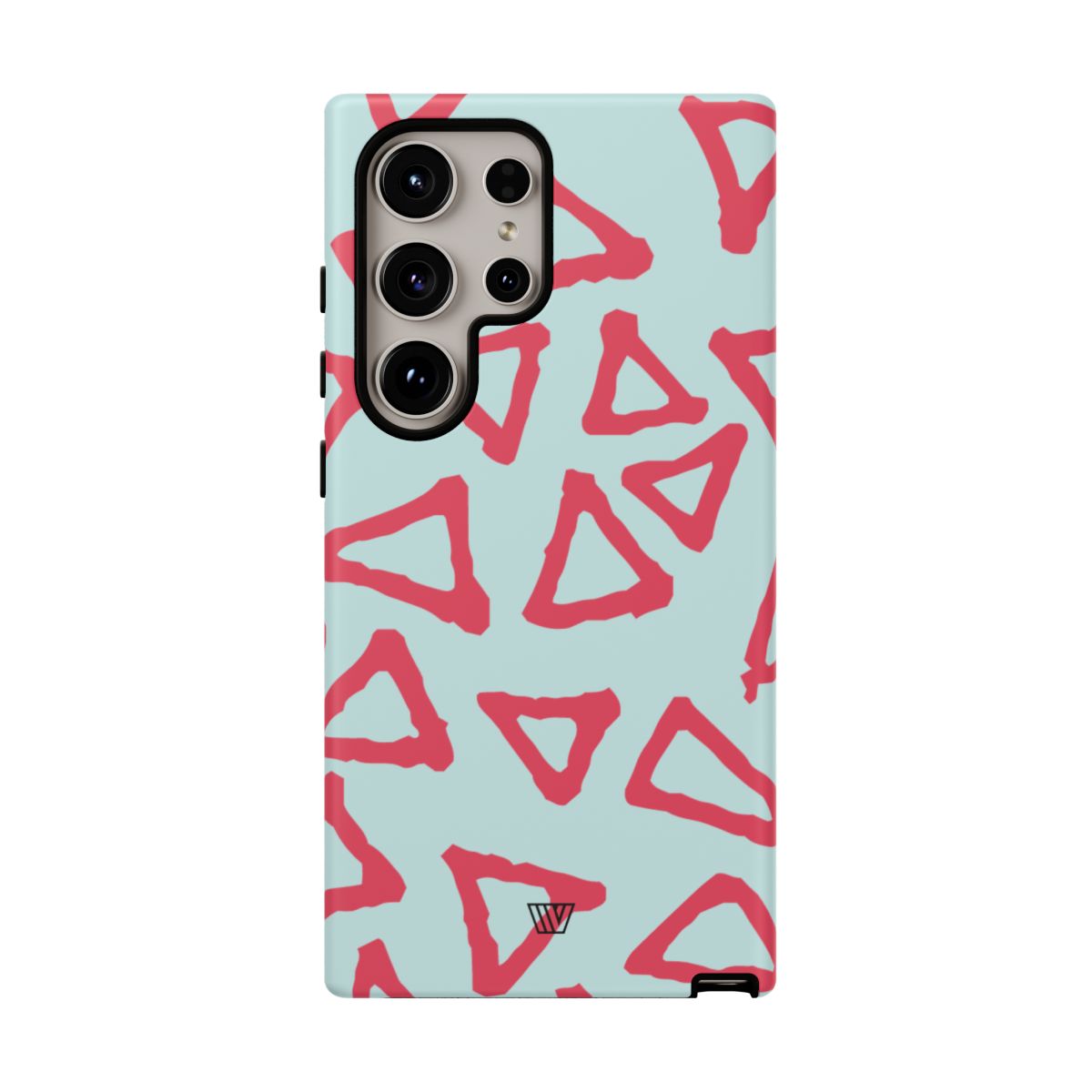 Triangle Doodle Tough Protective Phone Case