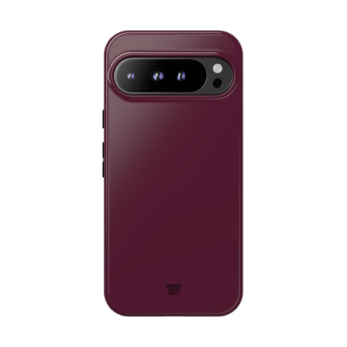 Tough Phone Case Wine Berry Protective Dual-Layer Polycarbonate Shell