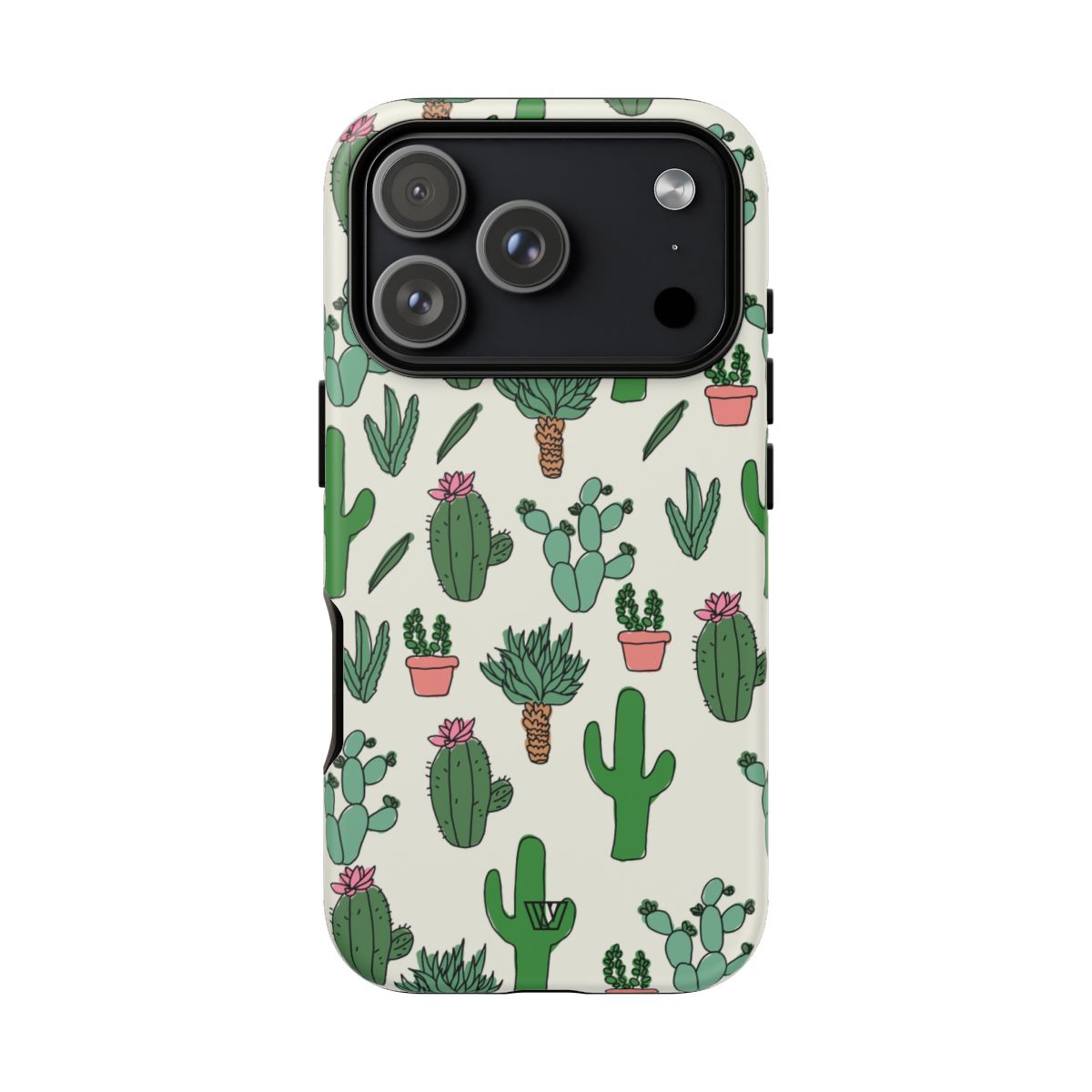 Tough Impact-Resistant Phone Case CACTUS DOODLES